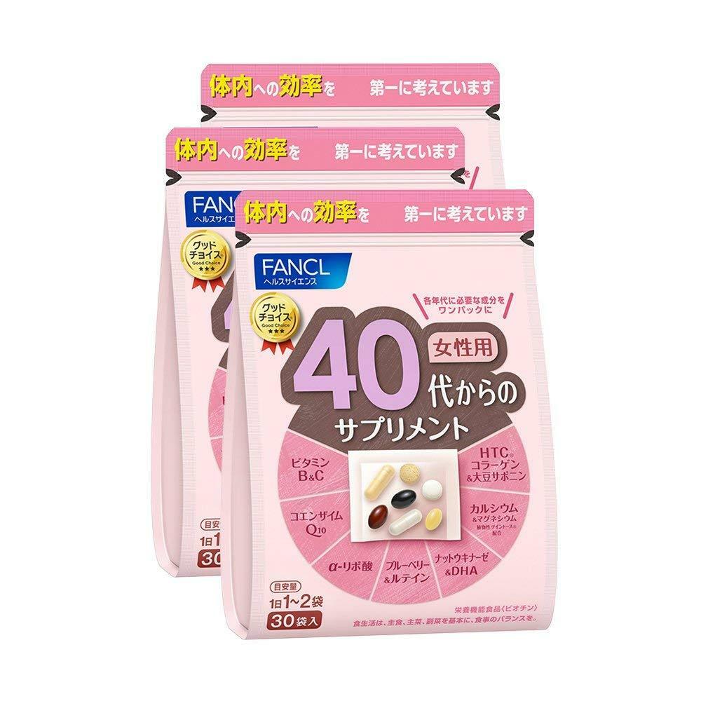 FANCL Базовый комплекс для женщин 40+ (30 дней)