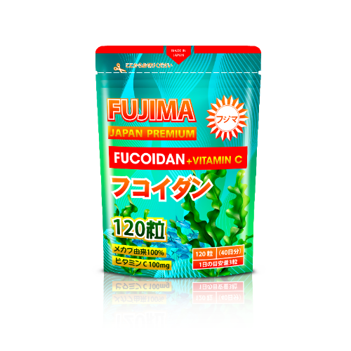 FUJIMA Фукоидан + витамин С (80 дней)