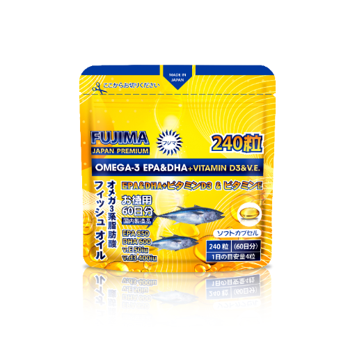 FUJIMA Омега 3 + витамин Д3 (60 дней)