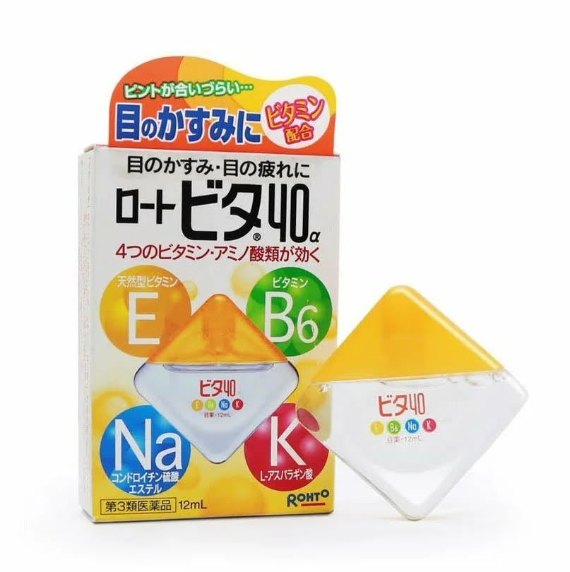 ROHTO Vita 40α — капли для глаз (12 мл)